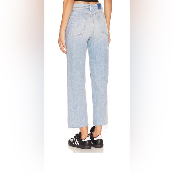 MOTHER Denim - Mother The Rambler Zip Ankle Fray I’m With the Band sz 33 32